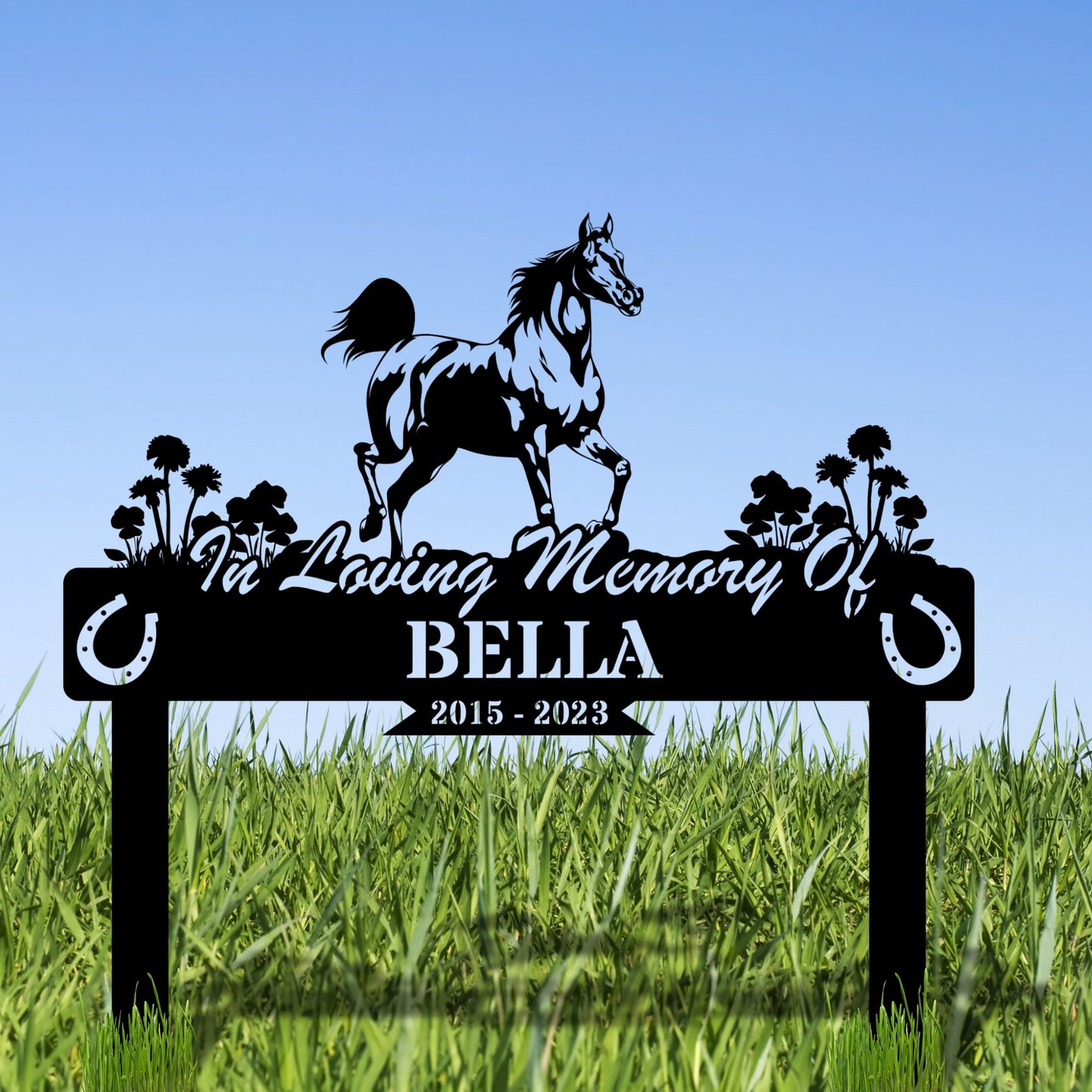 Custom Horses Metal Sign,Horse Ranch Sign,Personalized Horse Farm Name Sign,Horse Stable Wall Art Decor