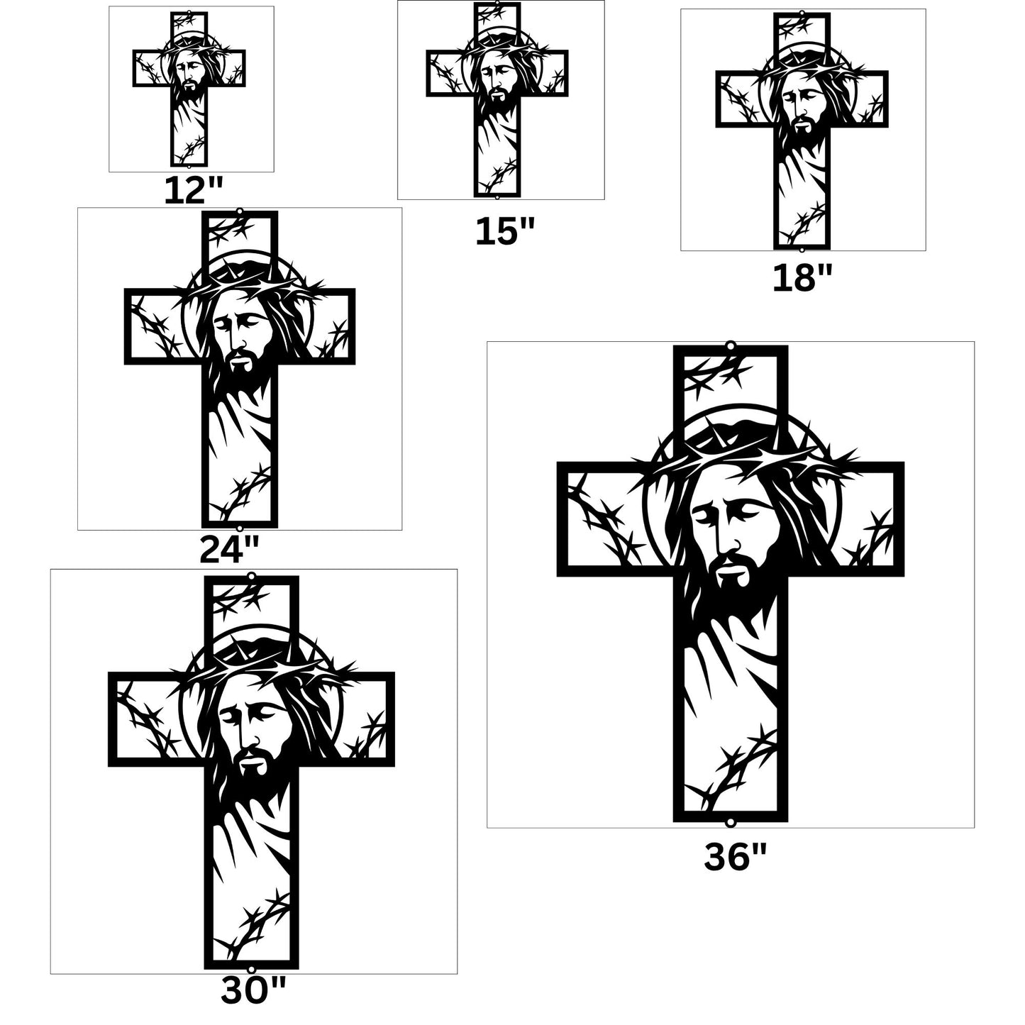 Jesus Christ Wall Art Signs, Christian Home Decor, Religious Wall Art, Faith Gifts, Scripture Decor, Spiritual Wall Signs