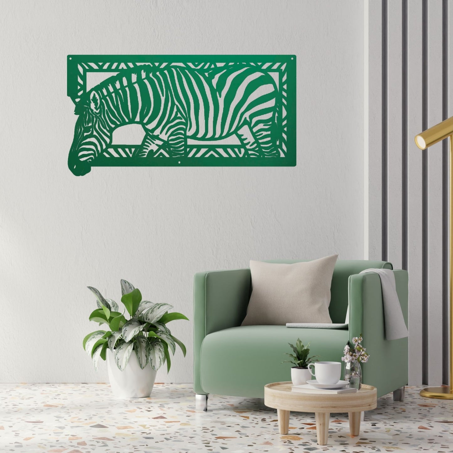 Abstract Zebra Metal Sign, Zebra Wall Art, Safari Decor, Animal Metal Wall Art, Modern Home Decor, African Wall Decor, Zebra Decoration
