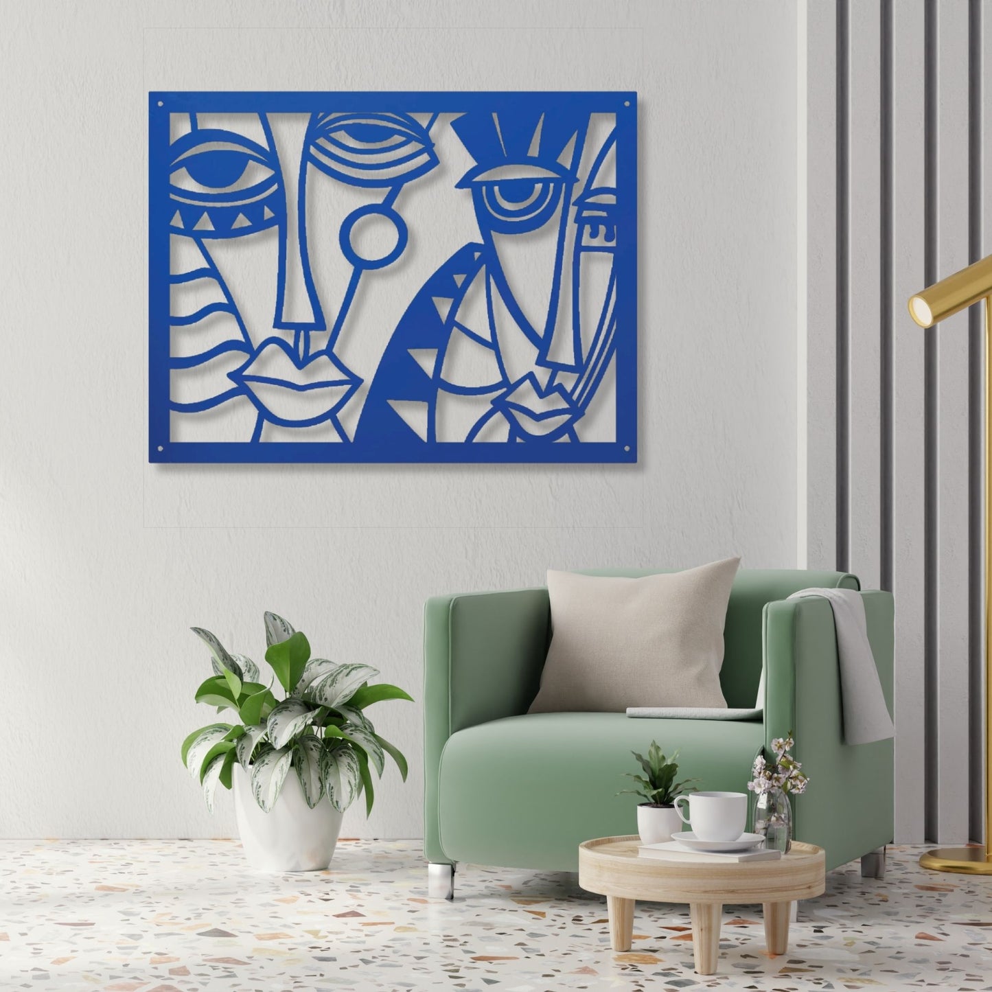 Picasso Style Faces Wall Art, Abstract Face Print, Cubism Wall Decor, Modern Line Art, Picasso Face Art, Minimalist Portrait Artwork