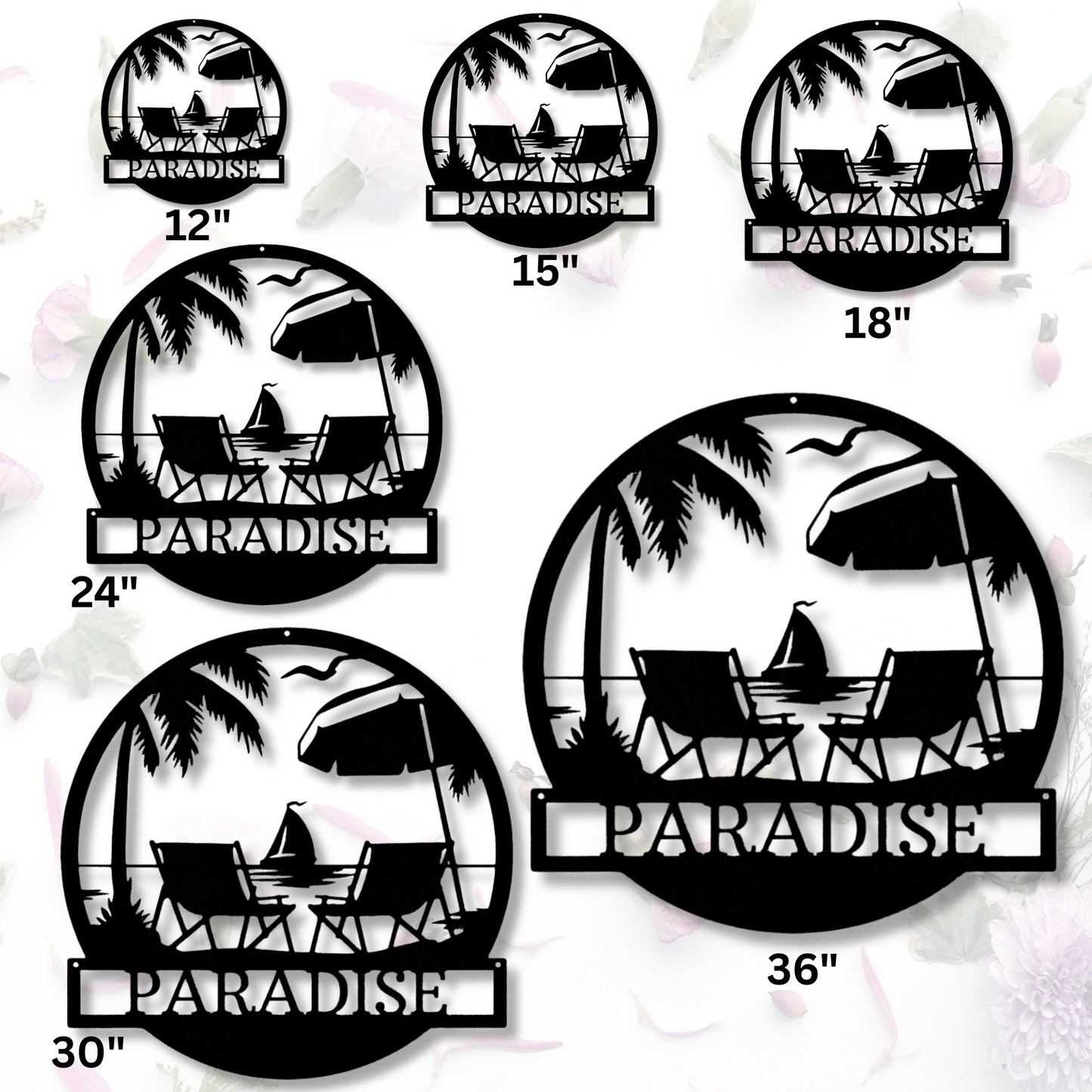 Personalized Beach Metal Sign, Summer House Welcome Sign, Custom Name Wall Art, Family Name Sign, Lake House Outdoor Sign, Nautical Decor