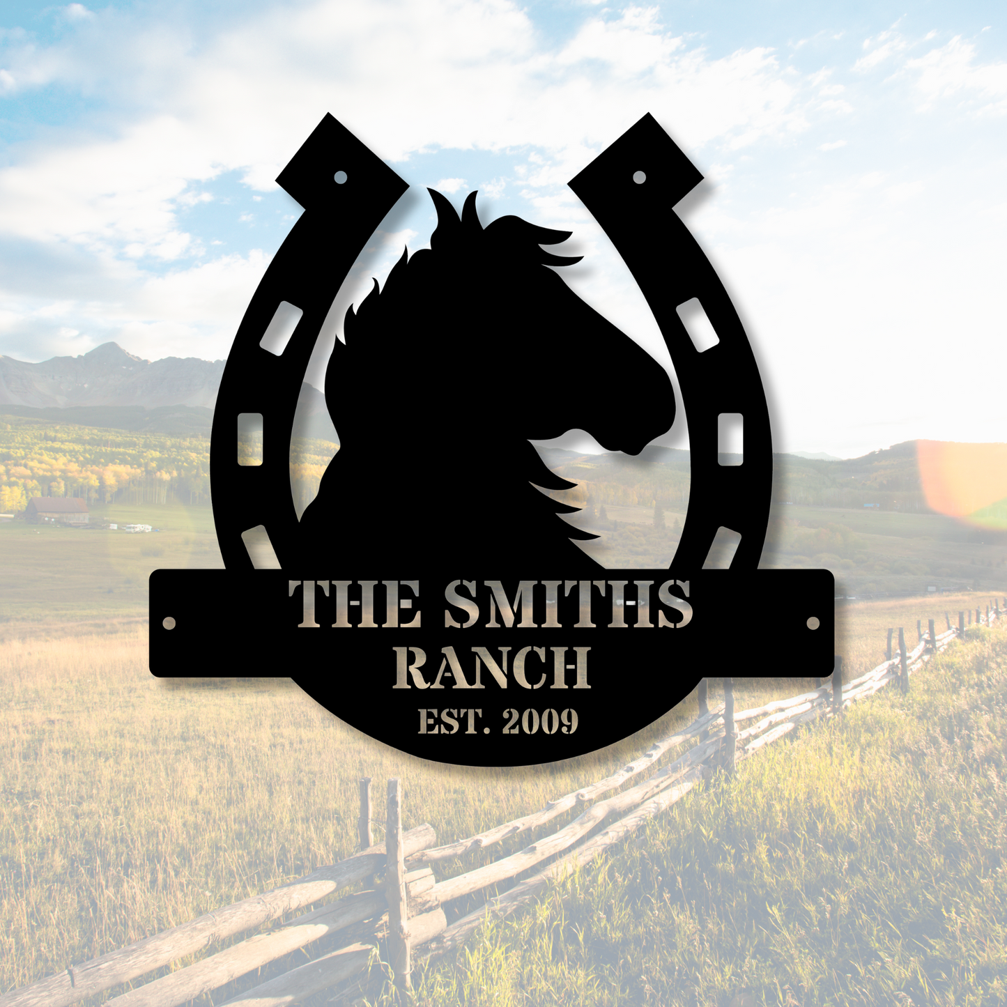 Personalized Ranch Signs, Metal Ranch Signs, Large Farm Signs, Farm House Signs, Custom Farm signs, Large Metal Name Sign,