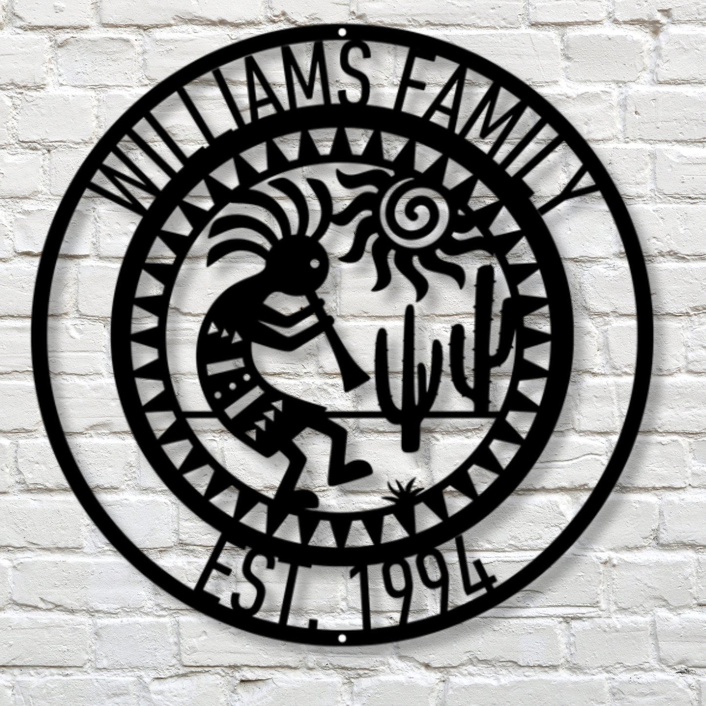 Custom Kokopelli Metal Sign, Kokopelli Wall Art, Southwestern Decor, Metal Kokopelli Sign, Handmade Metal Art, Boho Decor