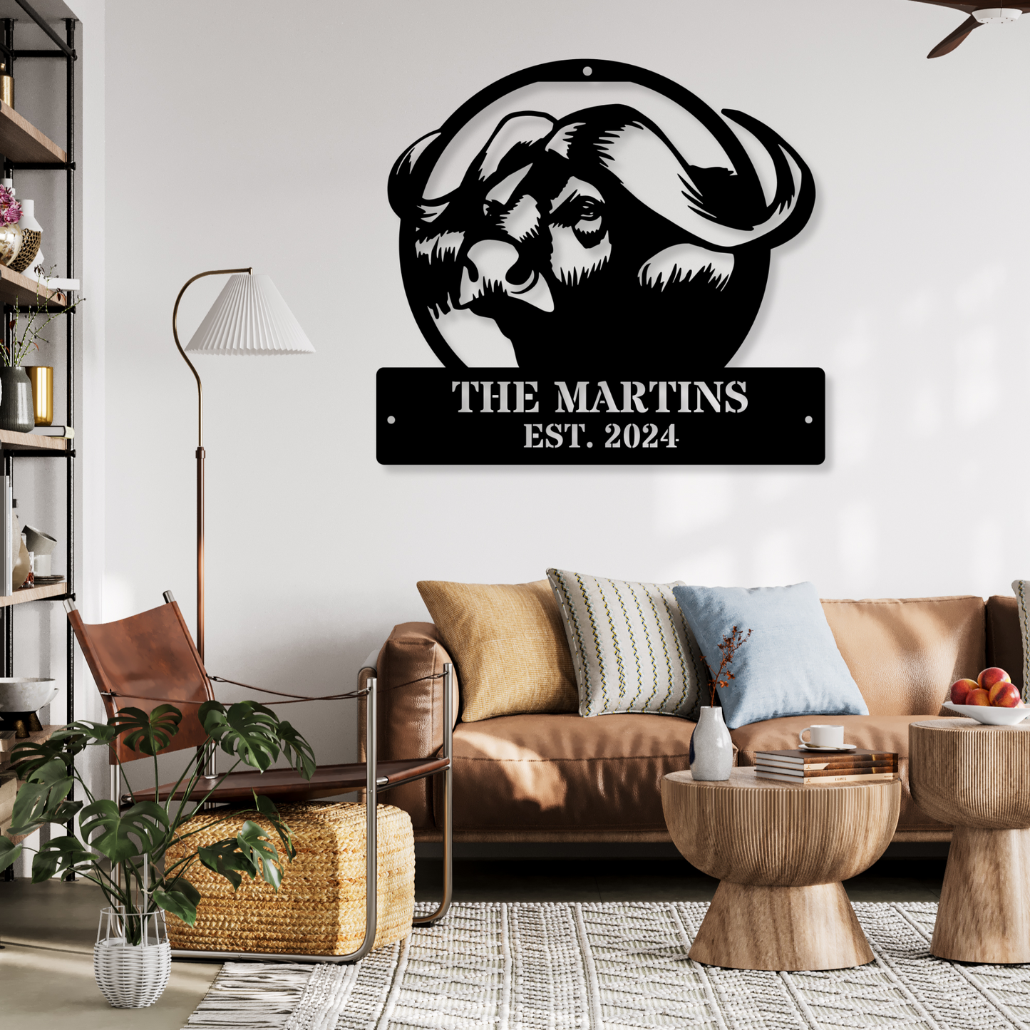 Custom Buffalo Wall Metal Art, Wildlife Metal Art, Rustic Home Decor, American Buffalo Art, Bison Wall Art, Western Farmhouse Decor