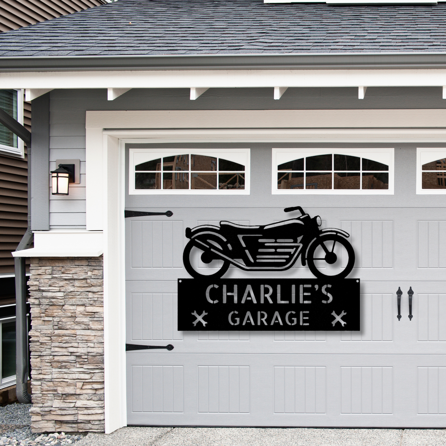 Motorcycle Adventure Metal Sign