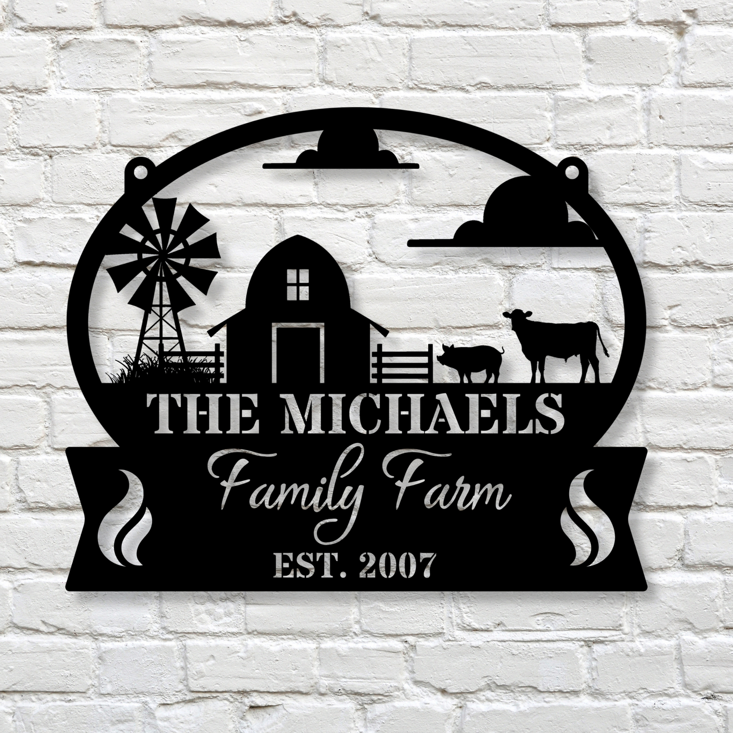 Custom Farm metal signs, Personalized metal farm signs, metal barn sign, custom metal farm signs outdoor