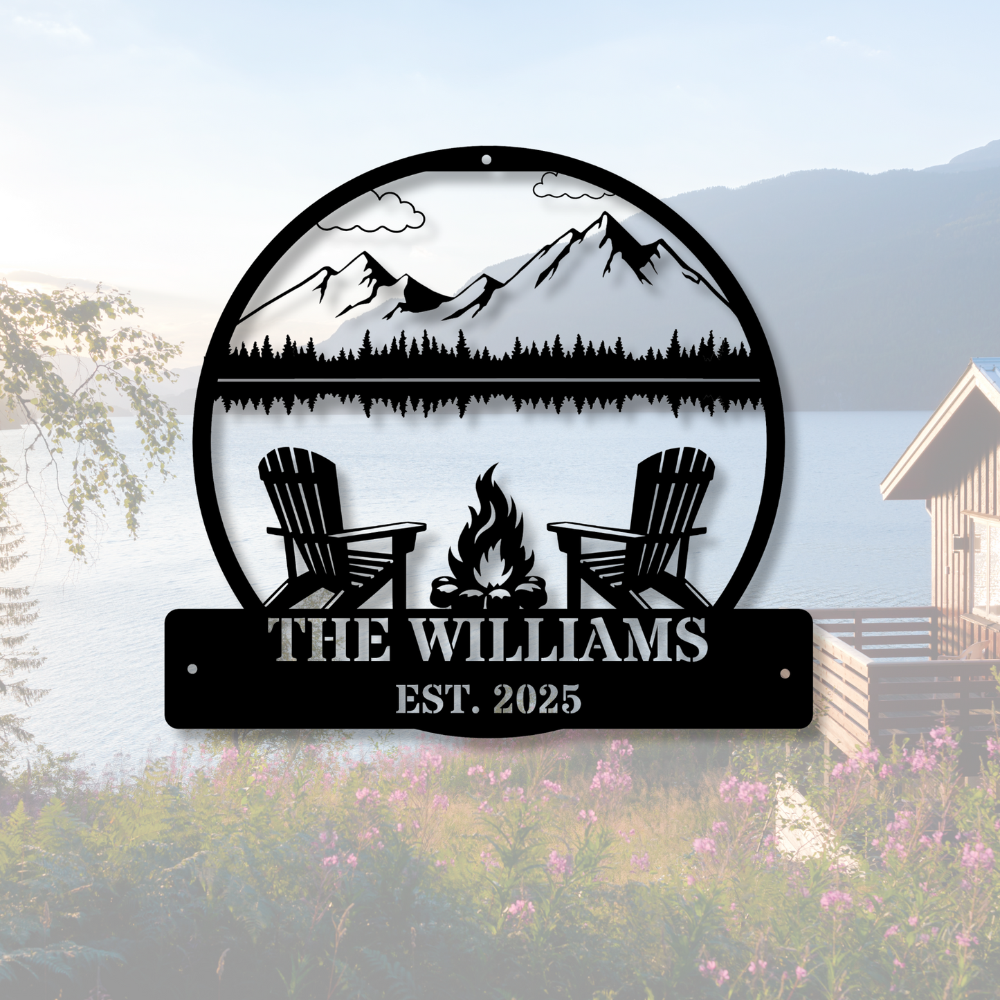 Customized Family Metal Sign,Custom Name Metal Sign, Family Name Sign