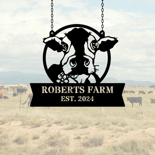 Entryway Sign, Metal farm signs, Custom Farm Signs, Ranch Signs, Personalized Ranch Signs, Outdoor entryway signs, Custom Ranch Sign,