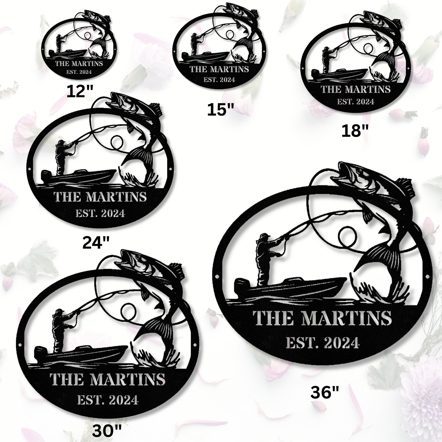 Fishing metal sign, fishing decor, lake house sign, angler gift, rustic cabin decor, fish wall art, perfect for outdoor enthusiasts