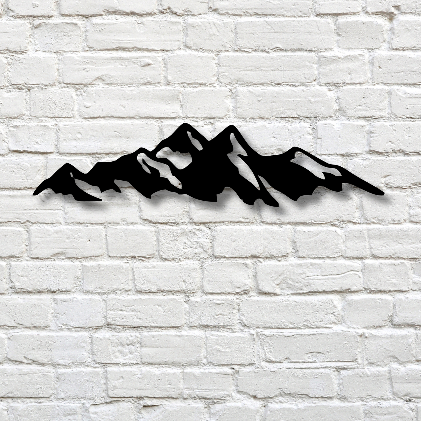Mountain Ridge - Steel Sign