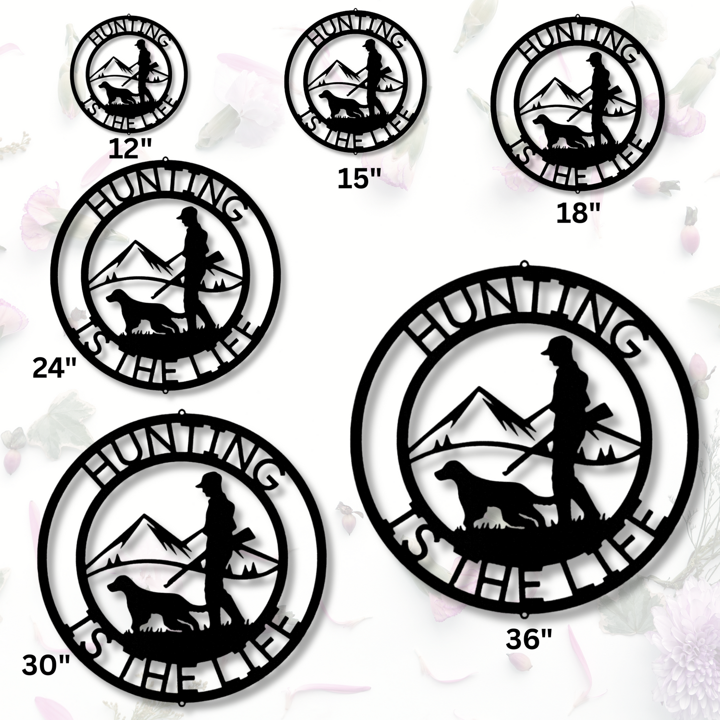 Custom Bird Dog Metal Sign, Personalized Name Wall Hanging Metal Art, Birthday Gift For Hunter Dad, Son To Father Gift, Cabin Wall Art.