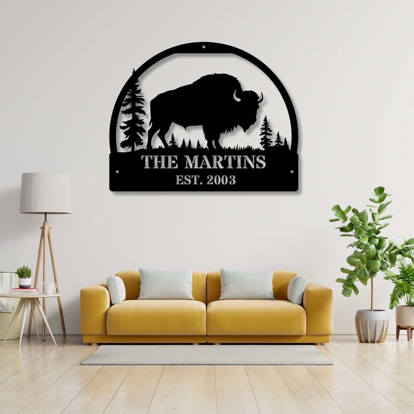 Custom Bison Metal Wall Decor, Metal Wall Art, Bison Art Piece, Rustic Animal Wall Sculpture, Nature Western Decor for Home