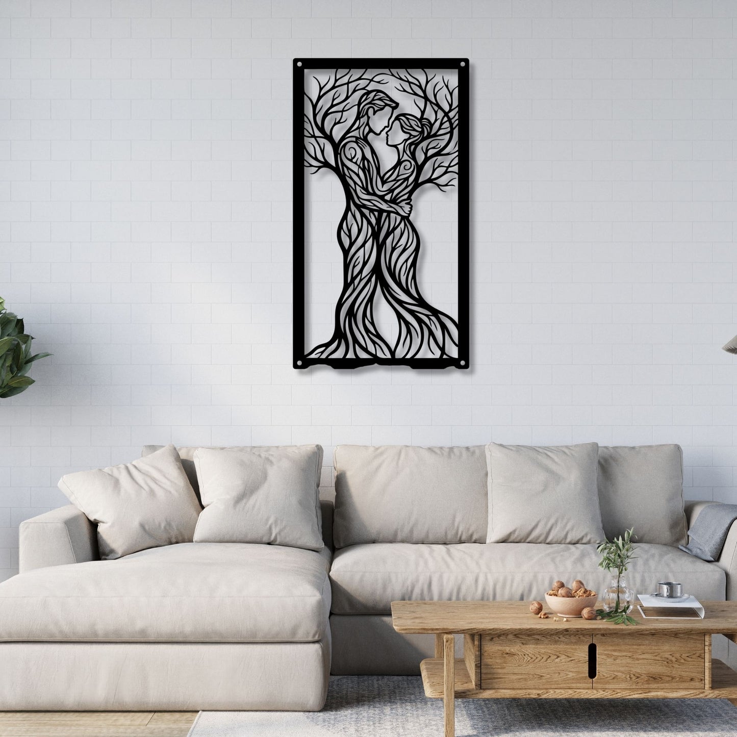 Couple Tree of Life Sign, Anniversary Gift, Wedding Gift, Marriage Wall Art, Love Decor, Couples Home Decor