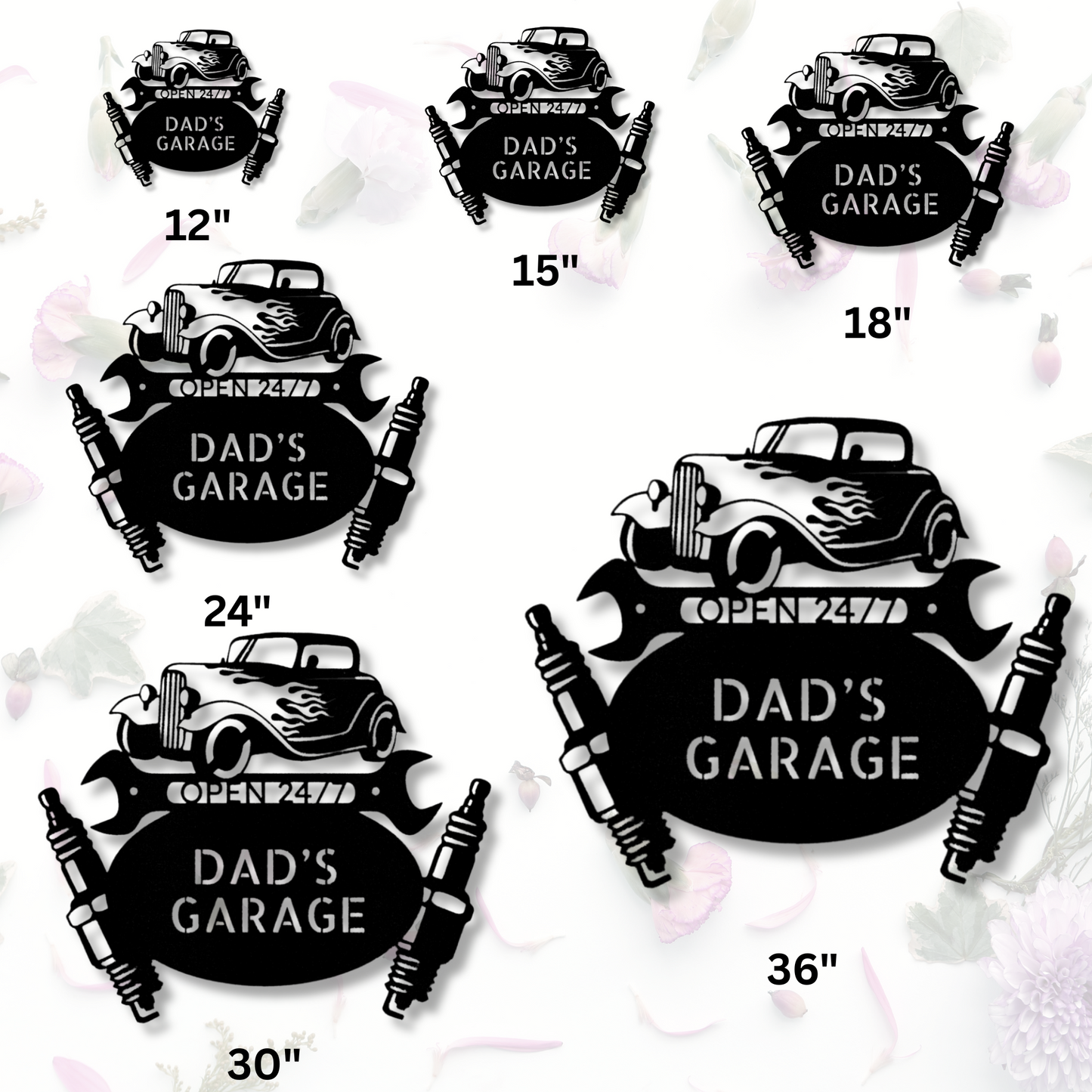 Custom Hot Rod Mechanic Metal Sign, Father's Day Gift, Garage Man Cave Decor, Gift for Car Enthusiasts, Automotive Wall Art, Mechanic Gift