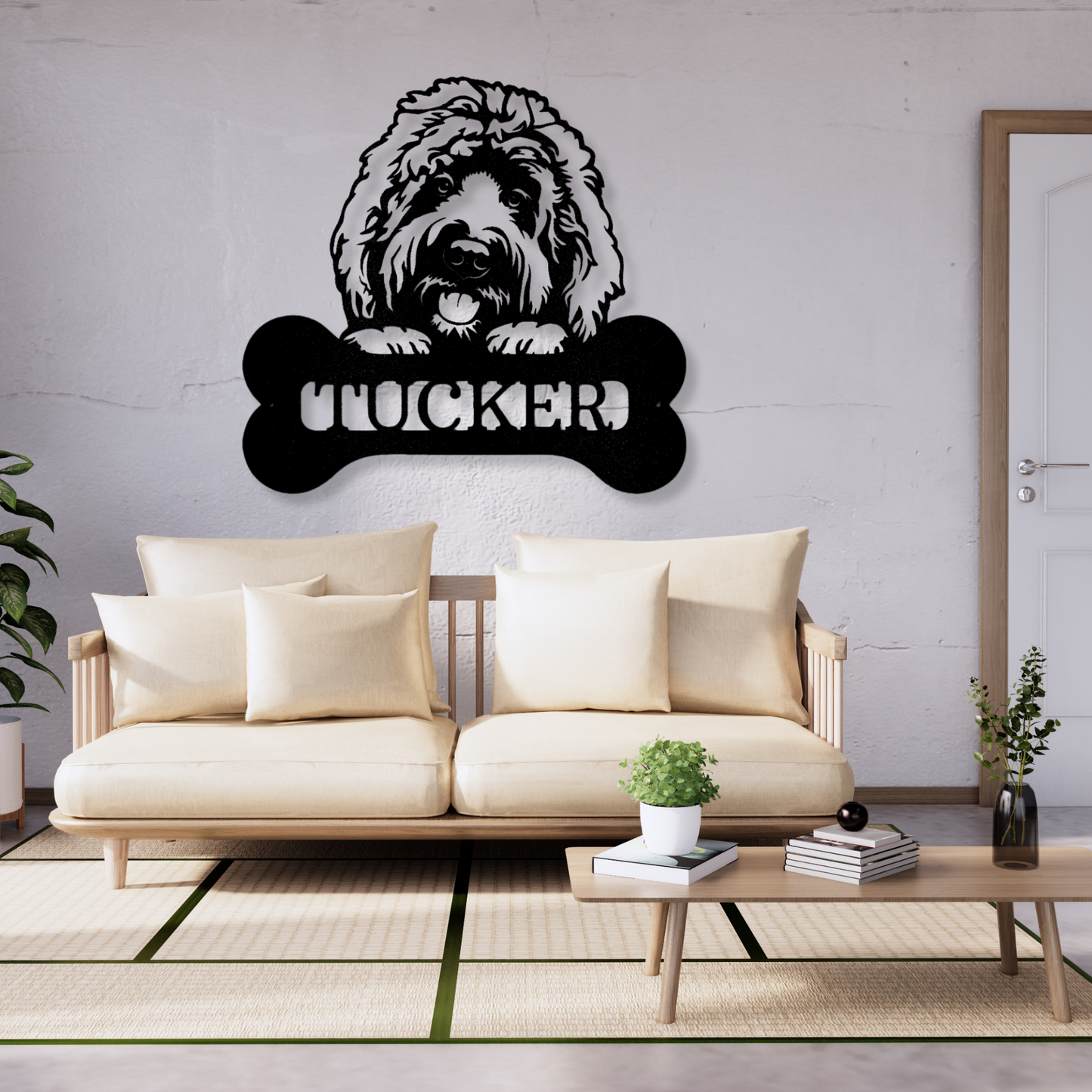 Pick Your Pup Monogram - Steel Sign