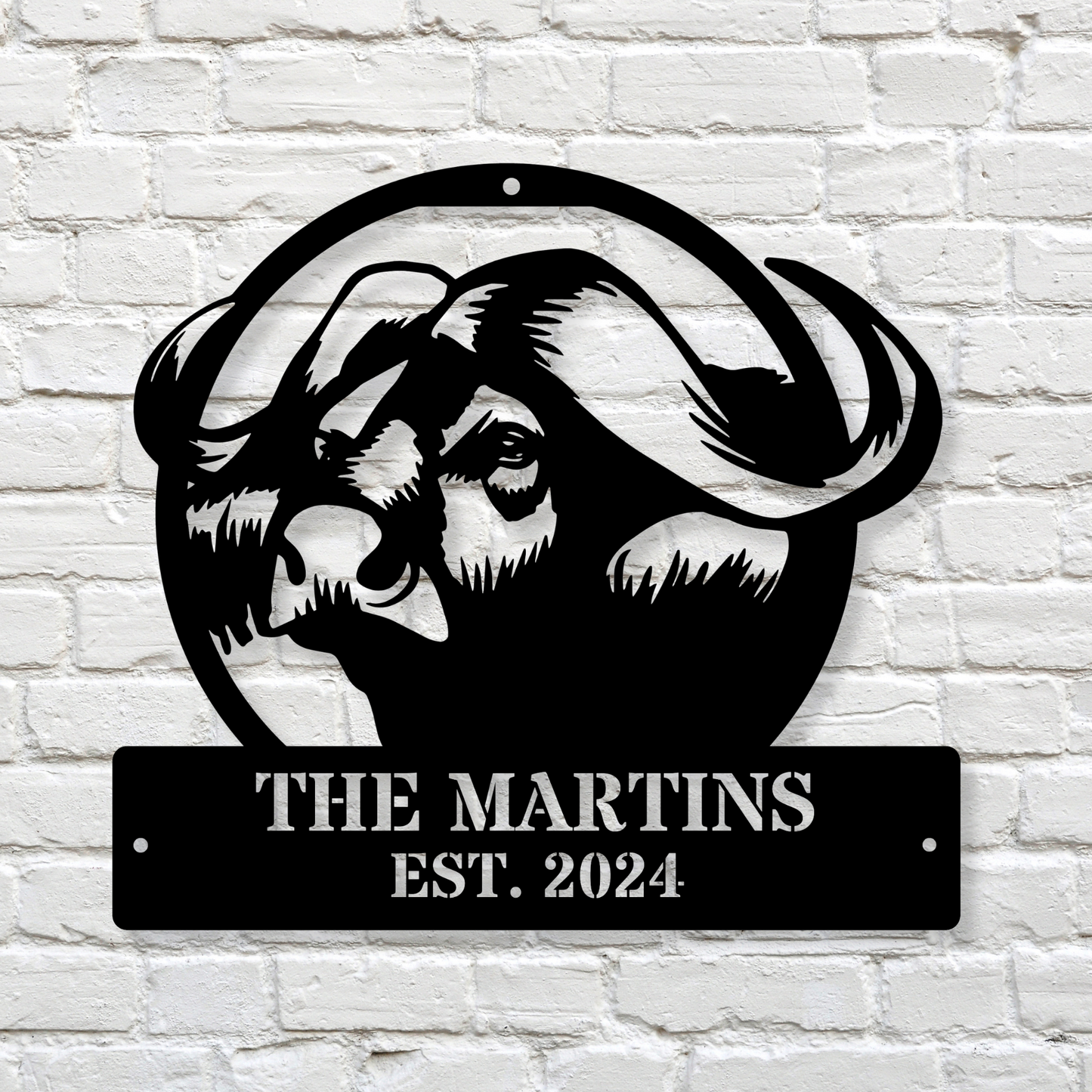 Custom Buffalo Wall Metal Art, Wildlife Metal Art, Rustic Home Decor, American Buffalo Art, Bison Wall Art, Western Farmhouse Decor