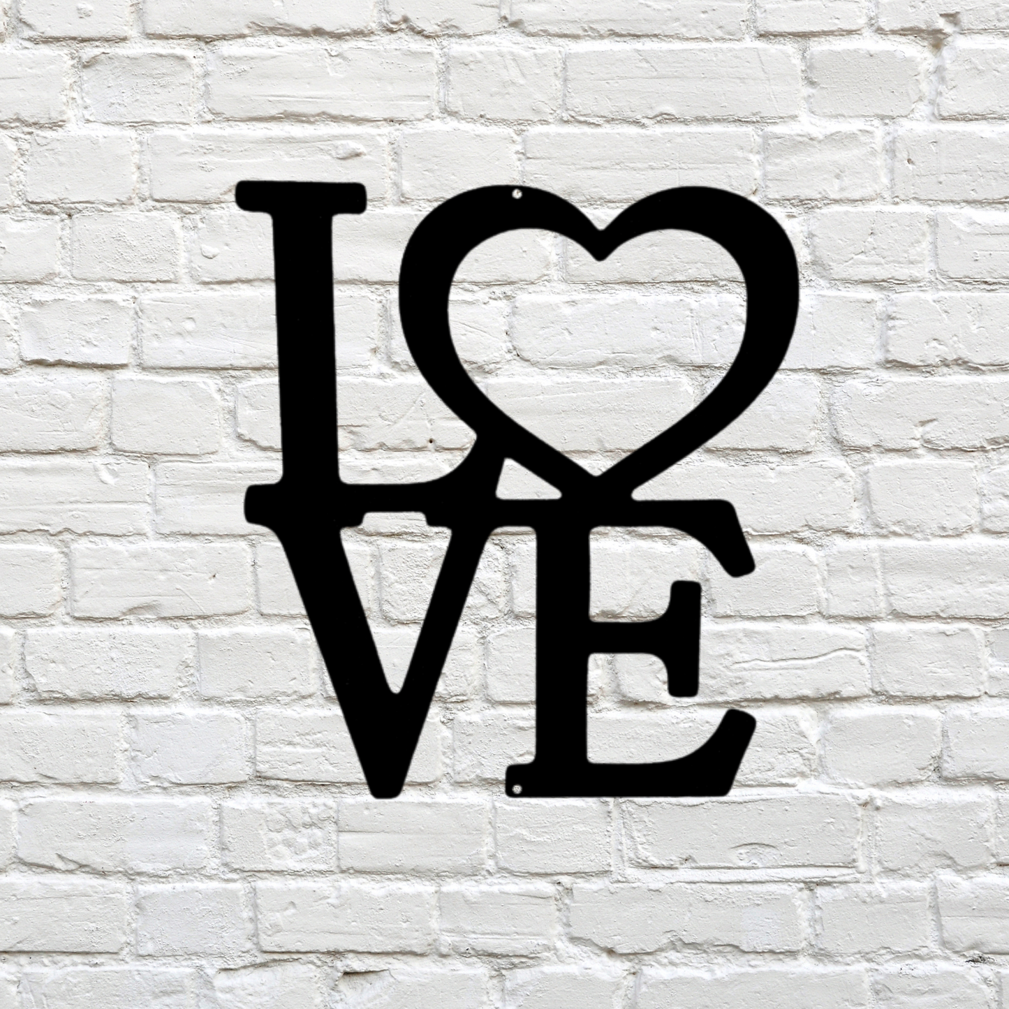 Love Metal Sign, Wedding Gift for Couple, Love Word Anniversary Gifts, Valentine Gift, Love Wall Hanging Sign, Above Bed Decor, Master Decor