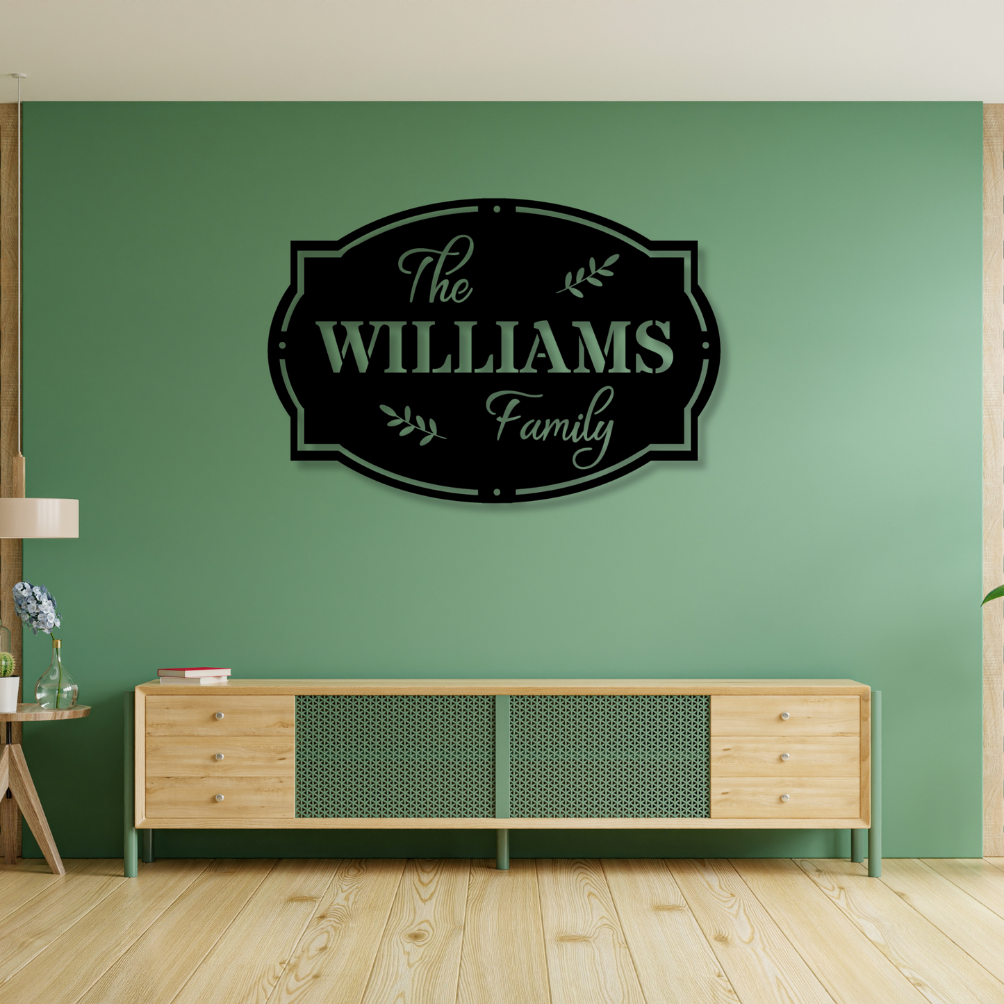 Custom Family Name Metal Sign,Housewarming Gift, Family Sign Plaque