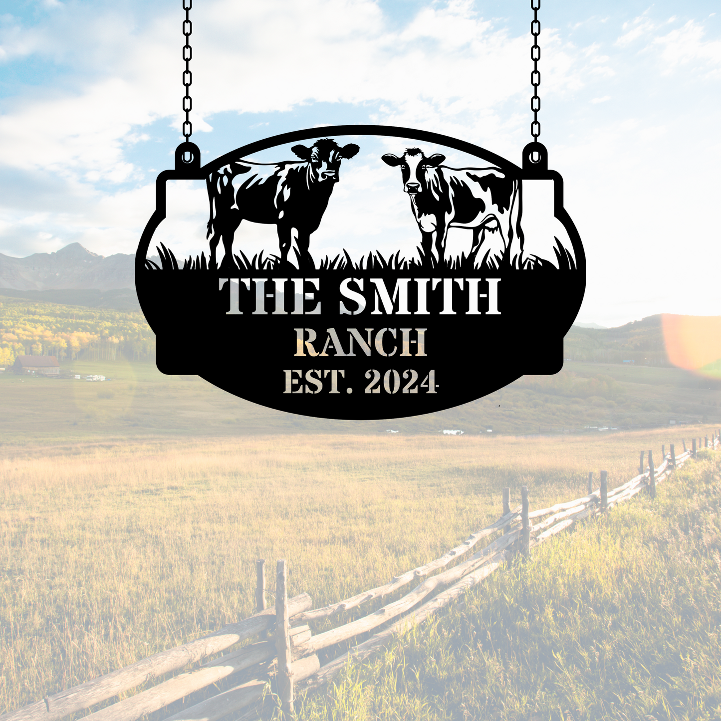 Personalized Metal Farm Sign, Metal Gates Sign, Farm Gate Sign, Farm Entrance Sign, Farm Sign Outdoor, Custom Barn Signs