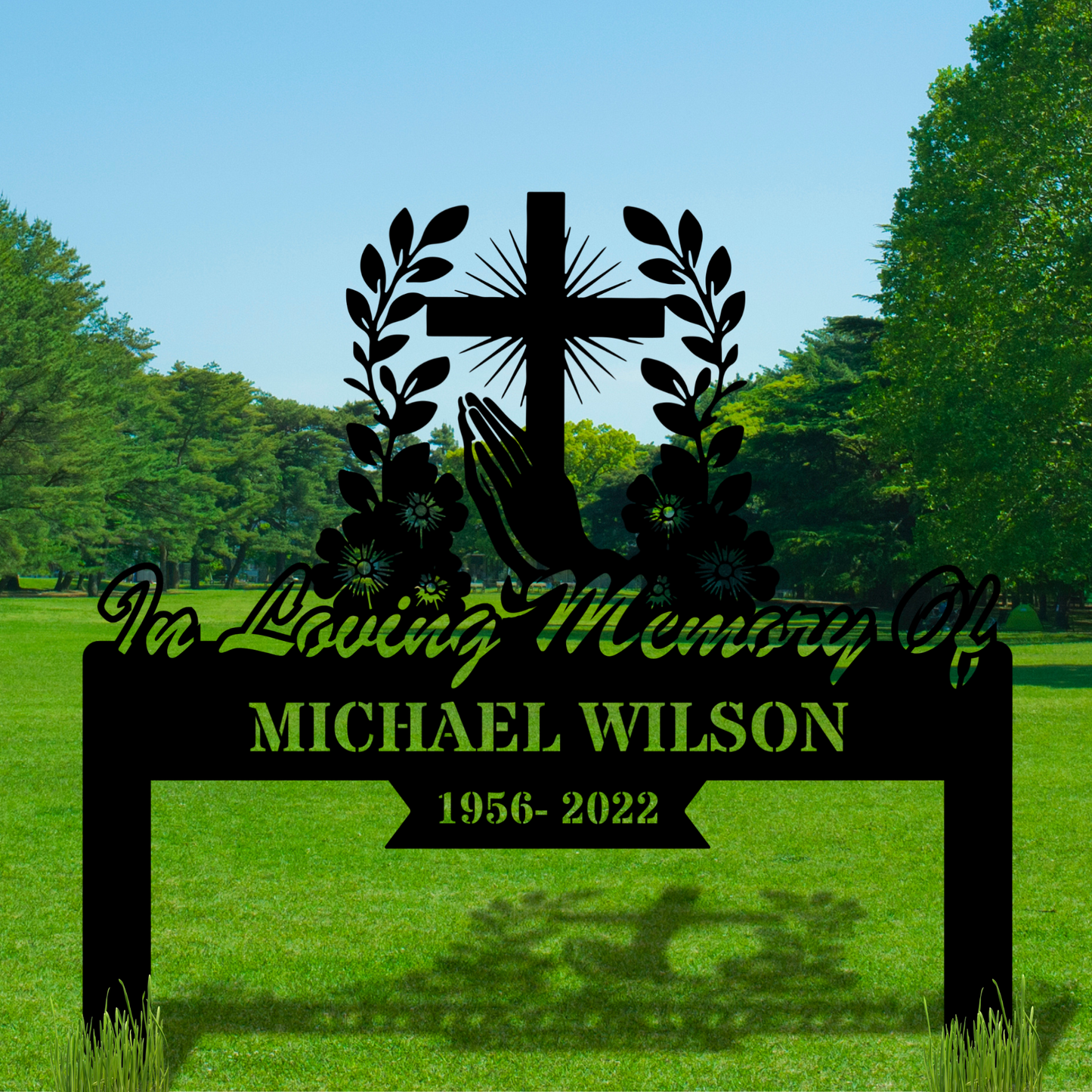 Custom Memorial Metal Sign, Personalized Remembrance Plaque, Sympathy Gift, In Loving Memory Wall Art, Custom Metal Tribute