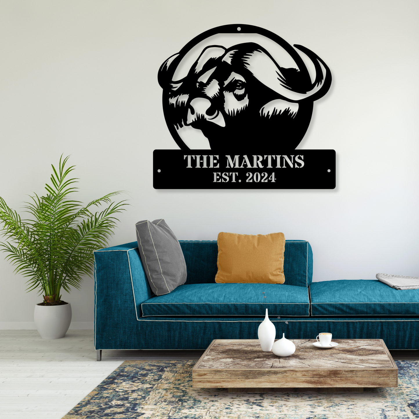 Custom Buffalo Wall Metal Art, Wildlife Metal Art, Rustic Home Decor, American Buffalo Art, Bison Wall Art, Western Farmhouse Decor