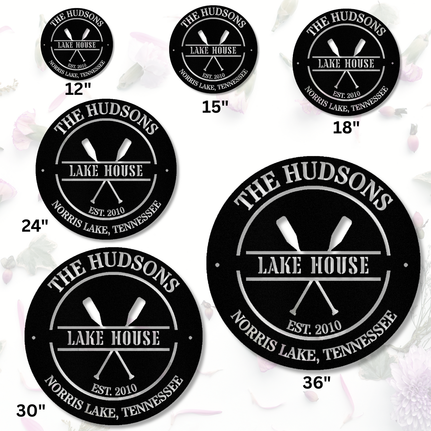 Custom Lake House Metal Sign,Personalized Lkae House Name Sign,Lake House Sign,Cabin Lodge Decor