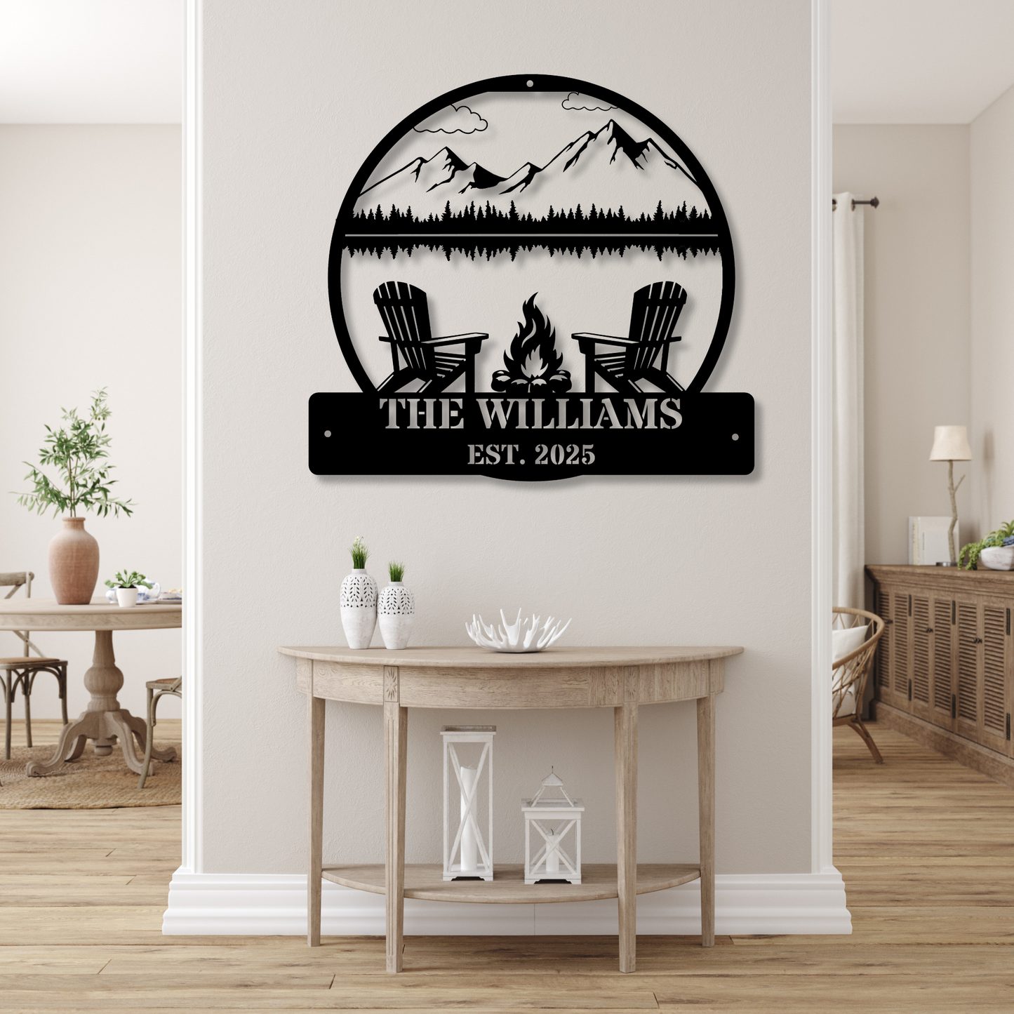 Customized Family Metal Sign,Custom Name Metal Sign, Family Name Sign