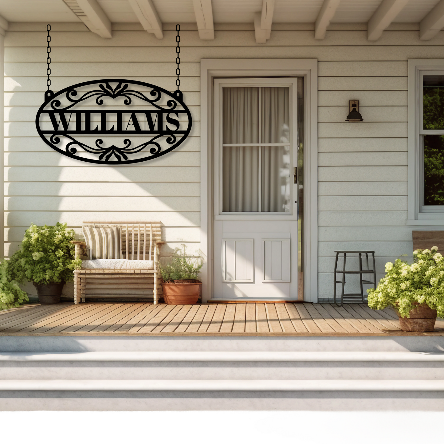 Custom Family Name Metal Sign,Personalized Last Name Sign,Monogram Wall Decor, Metal Monogram Sign Family, Housewarming Gift