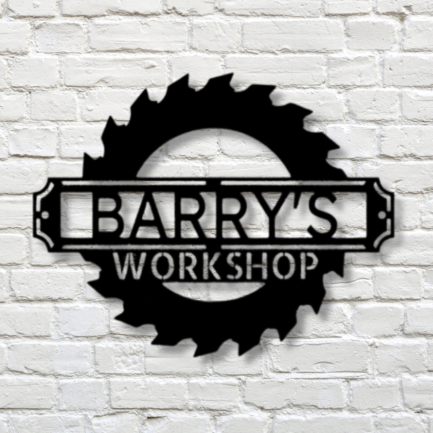 Sawmill Monogram - Steel Sign