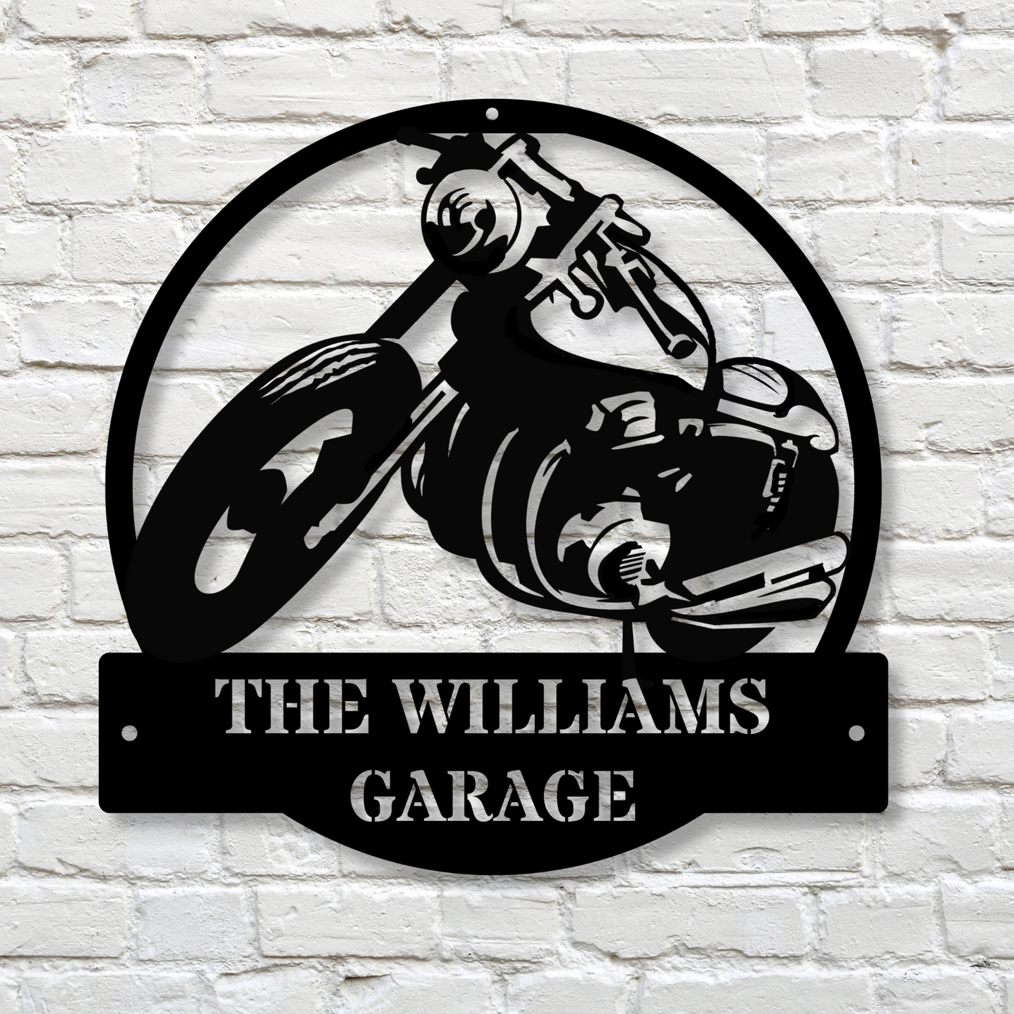 Custom Garage Metal Sign, Personalized Metal Garage Sign – Custom Name Plaque, Wall Art, Housewarming Gift, Man Cave, Dad’s Gift, Mechanic Workshop Metal Sign