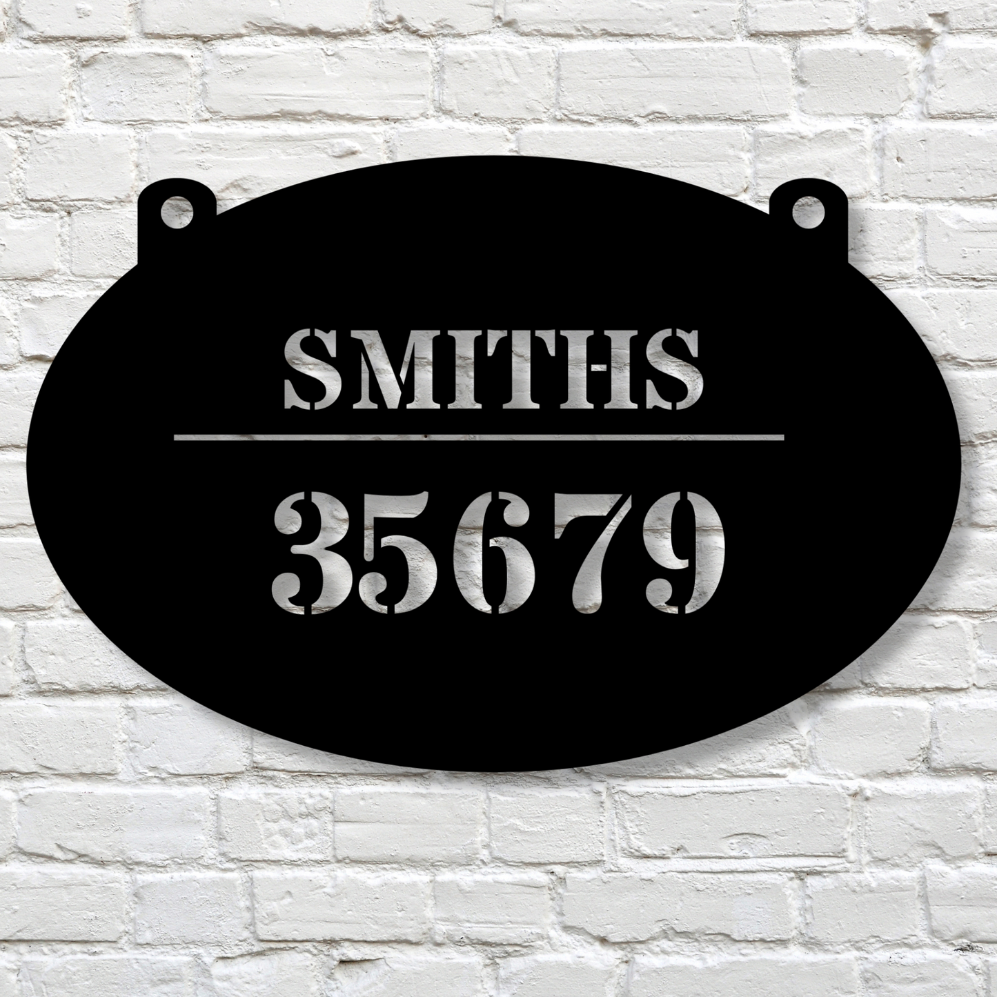 Custom Address Metal Sign, Personalized House Number Sign, Metal House Number Sign,Address Monogram sign