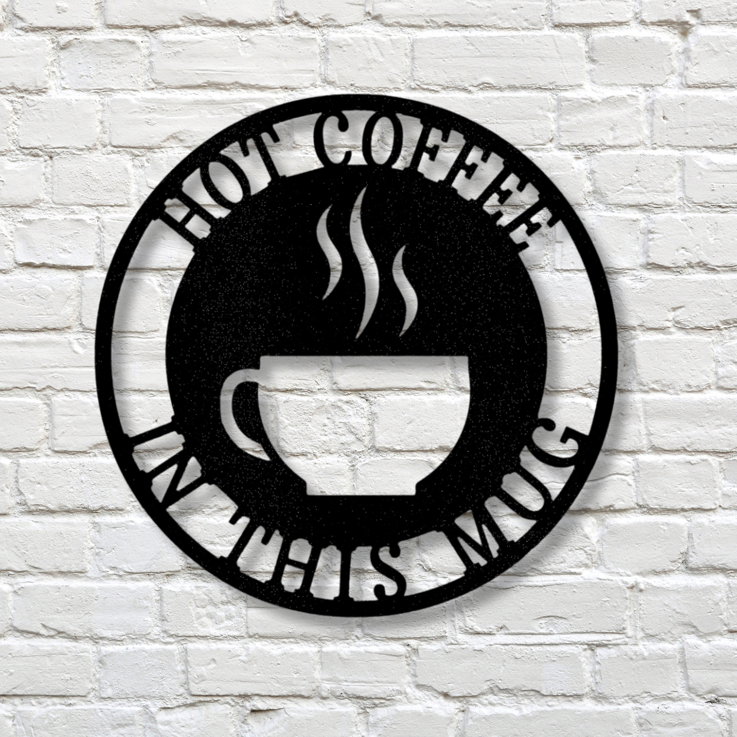 Personalized Coffee Haze Metal Sign, Custom Coffee Haze In A Mug Metal Art, Diner Wall Art Decor, Establishment Hanging, Birthday Gift For A Coffee Connoisseur.