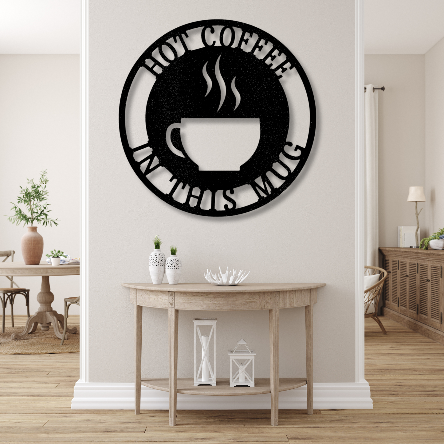 Personalized Coffee Haze Metal Sign, Custom Coffee Haze In A Mug Metal Art, Diner Wall Art Decor, Establishment Hanging, Birthday Gift For A Coffee Connoisseur.