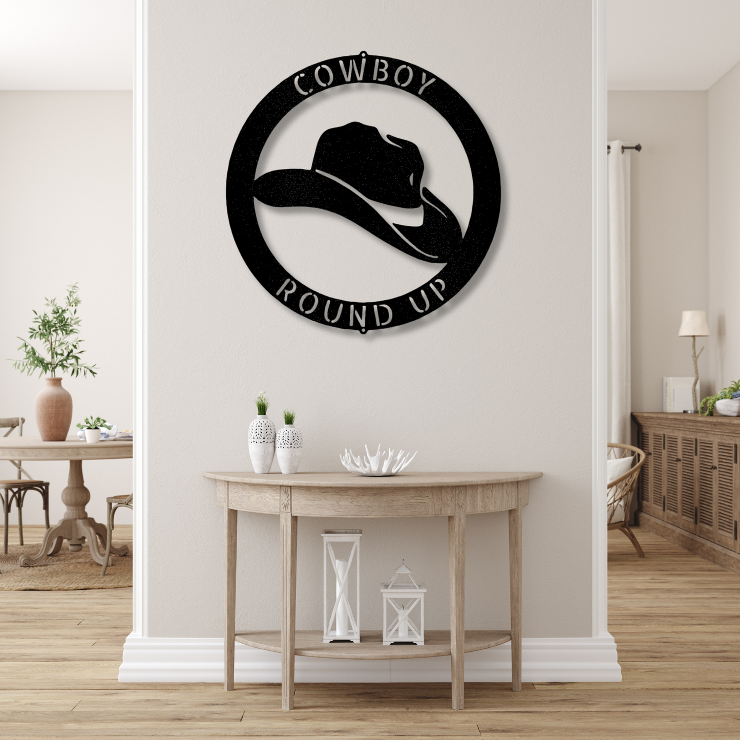 Cowboy Hat Metal Sign, Western Themed Metal Art, Farm Ranch Sign, Last Name Metal Sign, Home Address Sign, Cowboy Cabin Sign, Husband Gifts