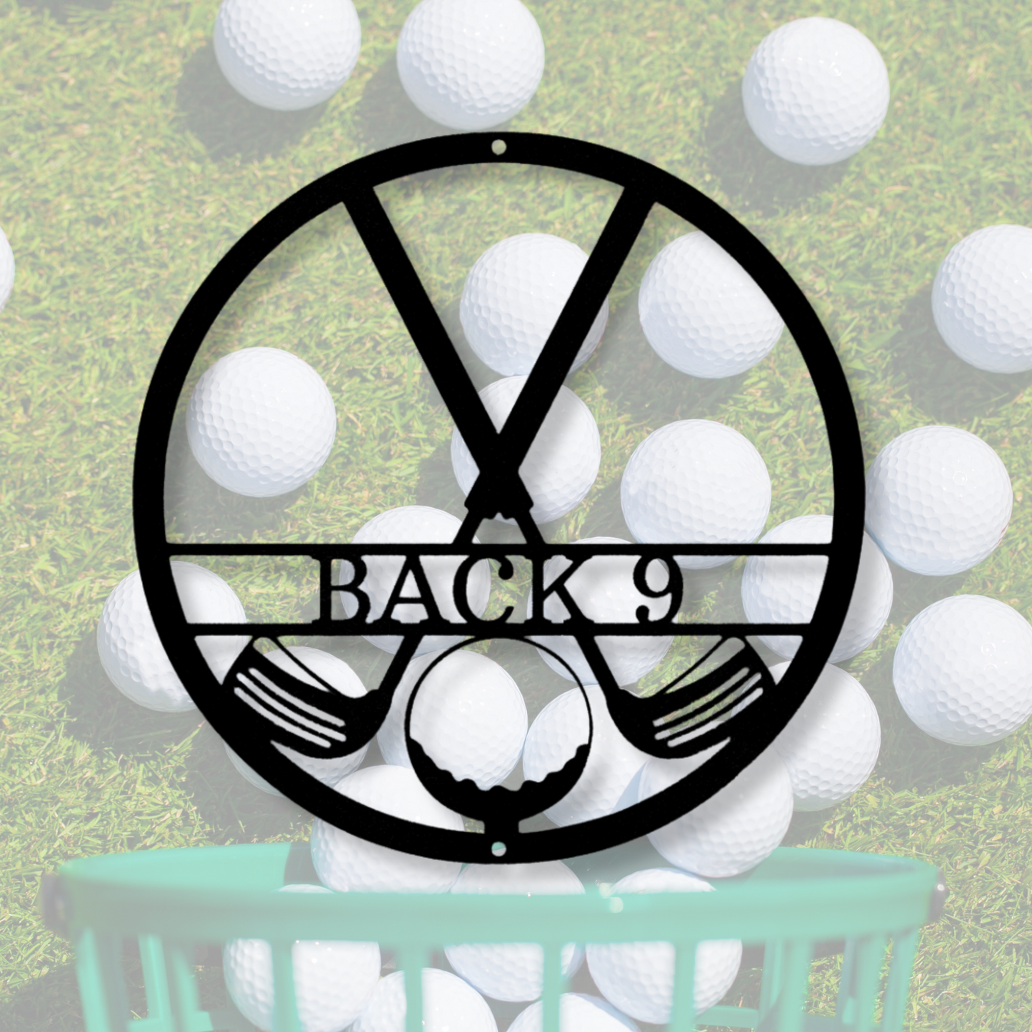 Custom Name Golf Club Metal Sign, Golfer Metal Sign, Golf Lover Gift, Gift for Coach, Gift for Dad, Golf Wall Decor, Personalized Golf Club
