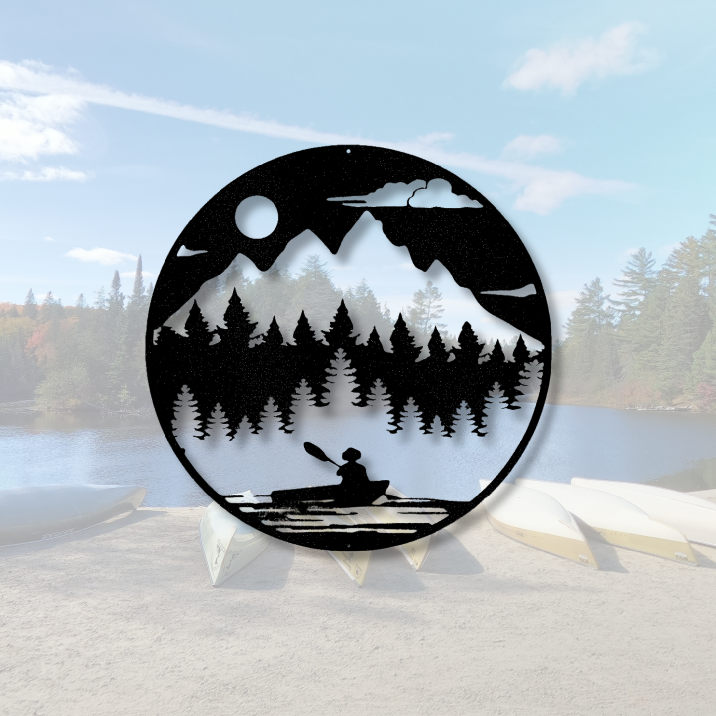 Lake house Steel Sign, Rustic Lake Decor, Cabin Metal Sign, Beach house Wall Art, Lakeside Wall Art, Outdoor Lake Sign, Gift for Lake Lovers