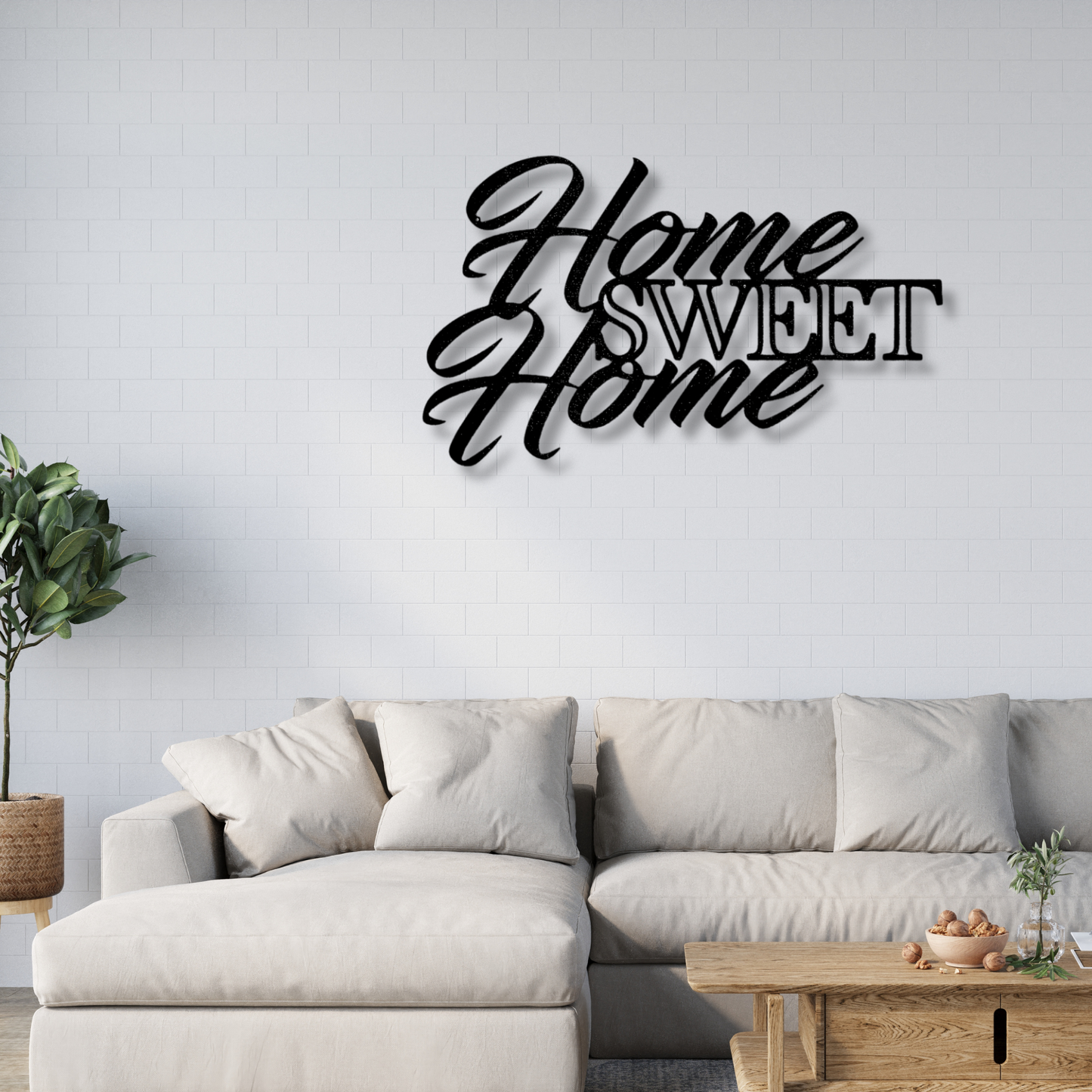 Home Sweet Home Metal Sign, Front Porch Welcome sign, New Home Gift, Housewarming Gift, Newly weds Gift, Living Room Decor, Christmas Gifts
