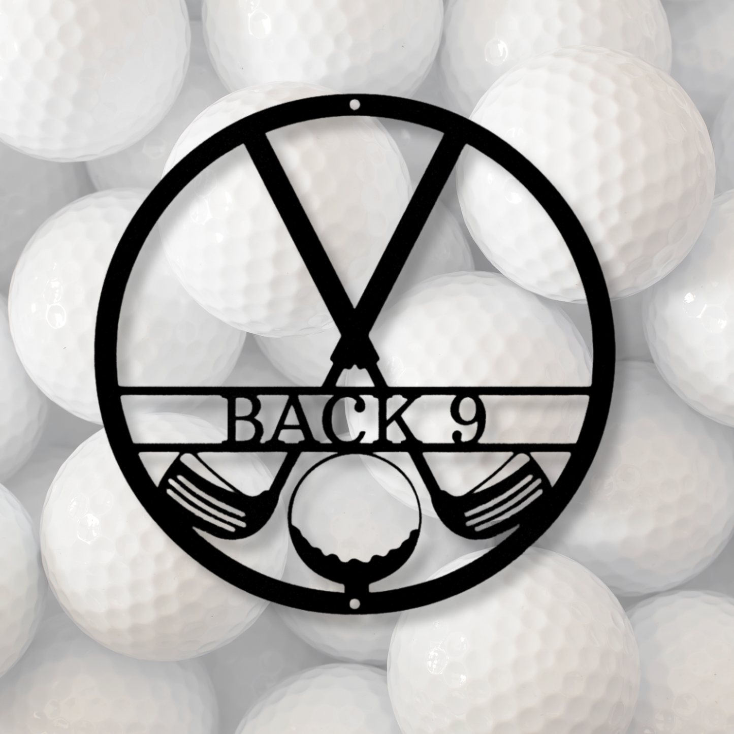 Custom Name Golf Club Metal Sign, Golfer Metal Sign, Golf Lover Gift, Gift for Coach, Gift for Dad, Golf Wall Decor, Personalized Golf Club