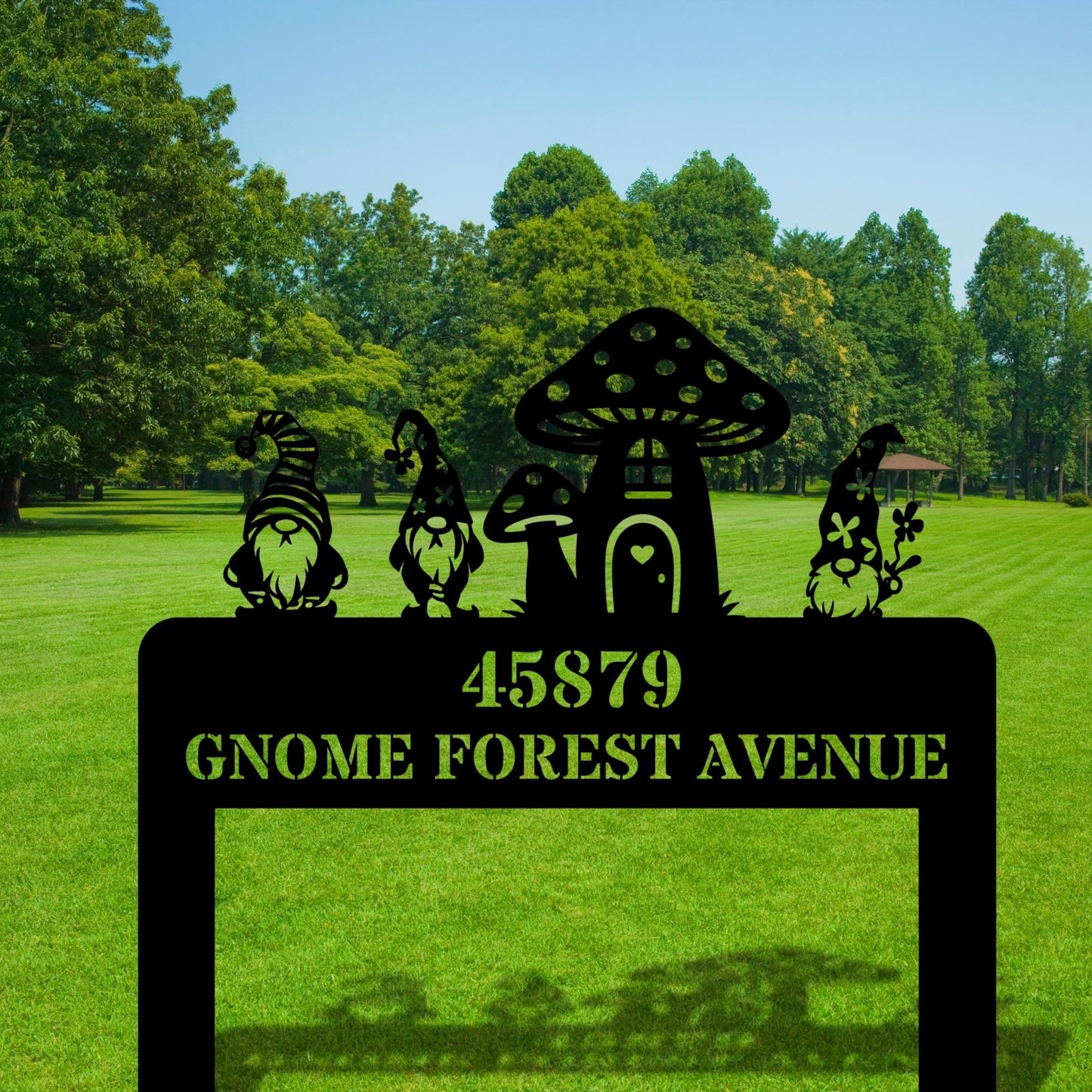 Personalized Yard Address Sign, Custom House Number Sign, Home Address Plaque, Outdoor Street Sign