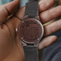 Bonus Dad Wooden Engraved Watch, Wedding Gift for Stepdad, Gift from Stepdaughter, Custom Name Watch from Bonus Daughter, Christmas or Birthday Gift