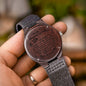 Personalized Stepped Up Dad Wooden Watch, Gift from Stepdaughter, Bonus Dad Custom Watch Engraved Wooden Custom Watch, Stepdad Christmas or Birthday Gift