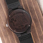 To My Godson Men's Wooden Watch, Personalized Engraved Godson Watch from Godmother, Godson Birthday Gift, Godson Custom Gift