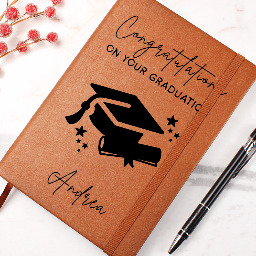 Personalised Graduation Journal, Graduation Keepsake, Custom Congratulations Gift, Student Success Diary, Class of 2025 Achievement