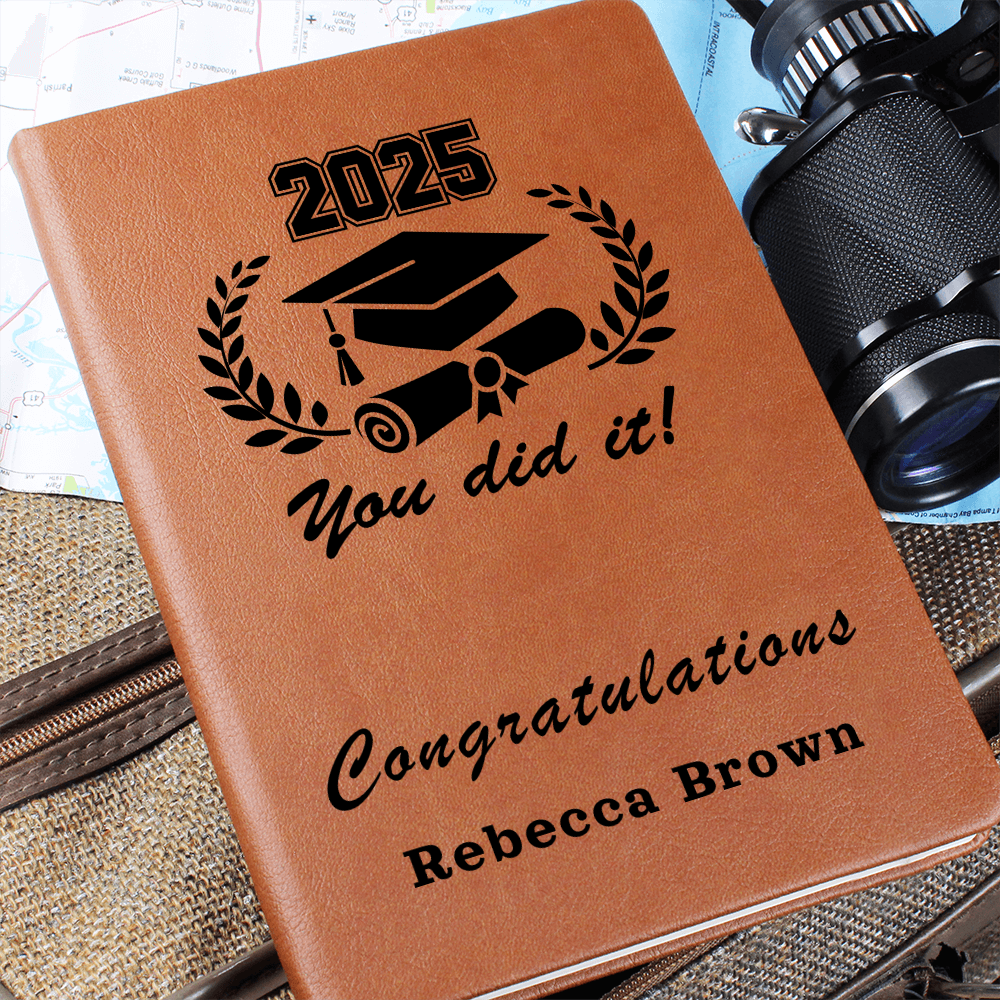Personalized Graduation Gift Journal, Custom Notebook, Unique Grad Gift, Graduation Keepsake, Graduate Diary, College Graduation Present