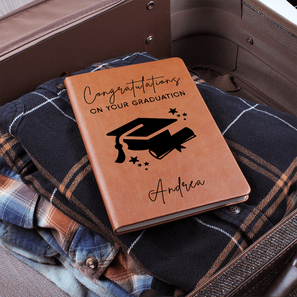 Personalised Graduation Journal, Graduation Keepsake, Custom Congratulations Gift, Student Success Diary, Class of 2025 Achievement