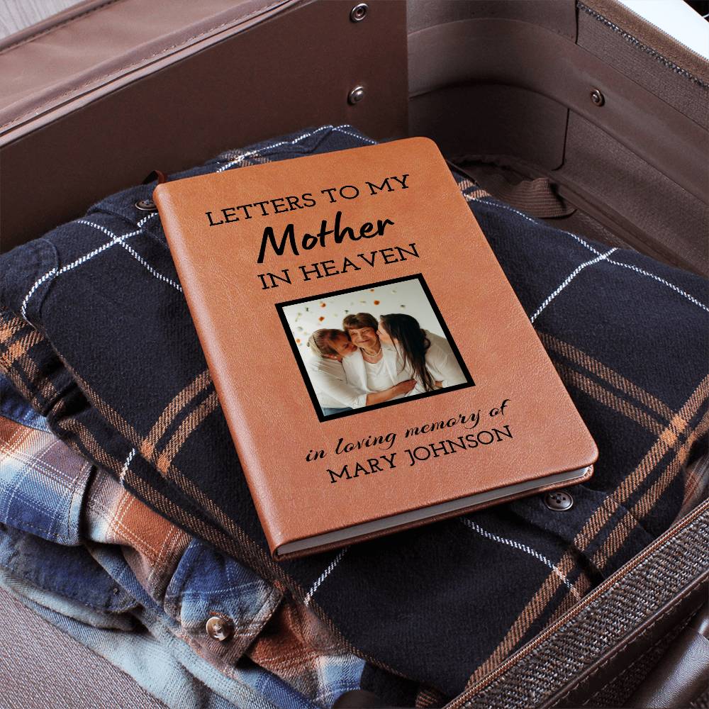 Loss of Mother Photo Memorial Gift Journal, Mom Loss Grief Journal, Letters to My Mom in Heaven Sympathy Gift, Loss of Mother Gift