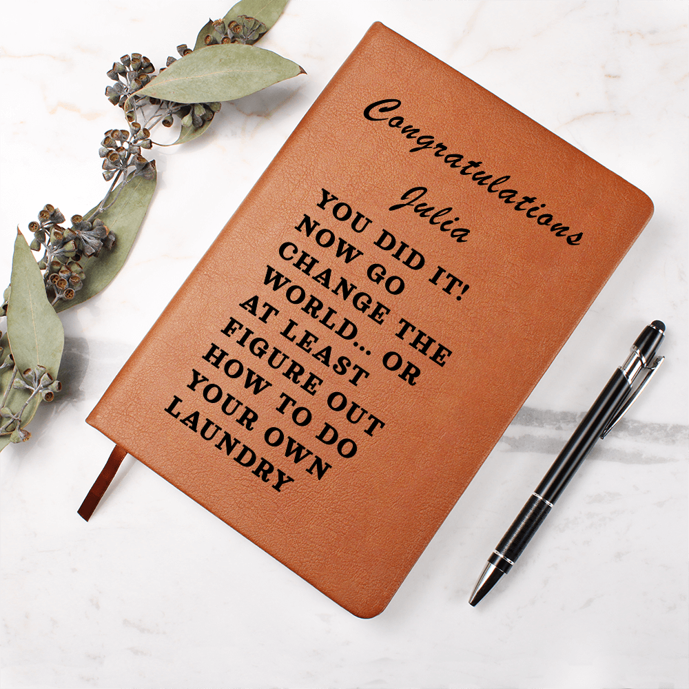 Funny Graduation Gift , Funny Grad Journal for Him & Her, Unique Graduation Gift, College Graduation Celebration, Gift For Graduates, 2025