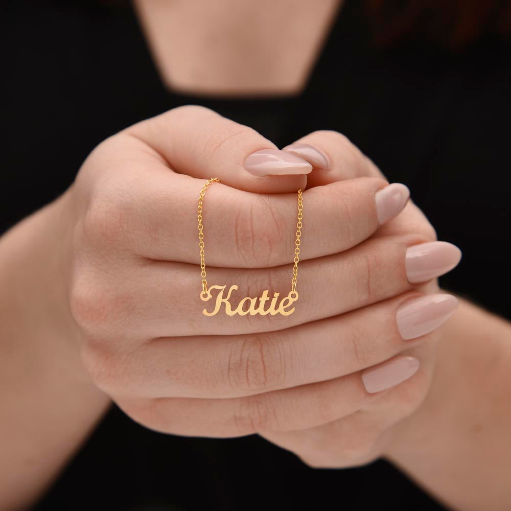 To My Junior Bridesmaid Custom Name Necklace, Personalized Bridesmaid Gift, Wedding Anniversary Gift, Custom Name Flower Girl Gift, Gift For Her, Appreciation Gift.