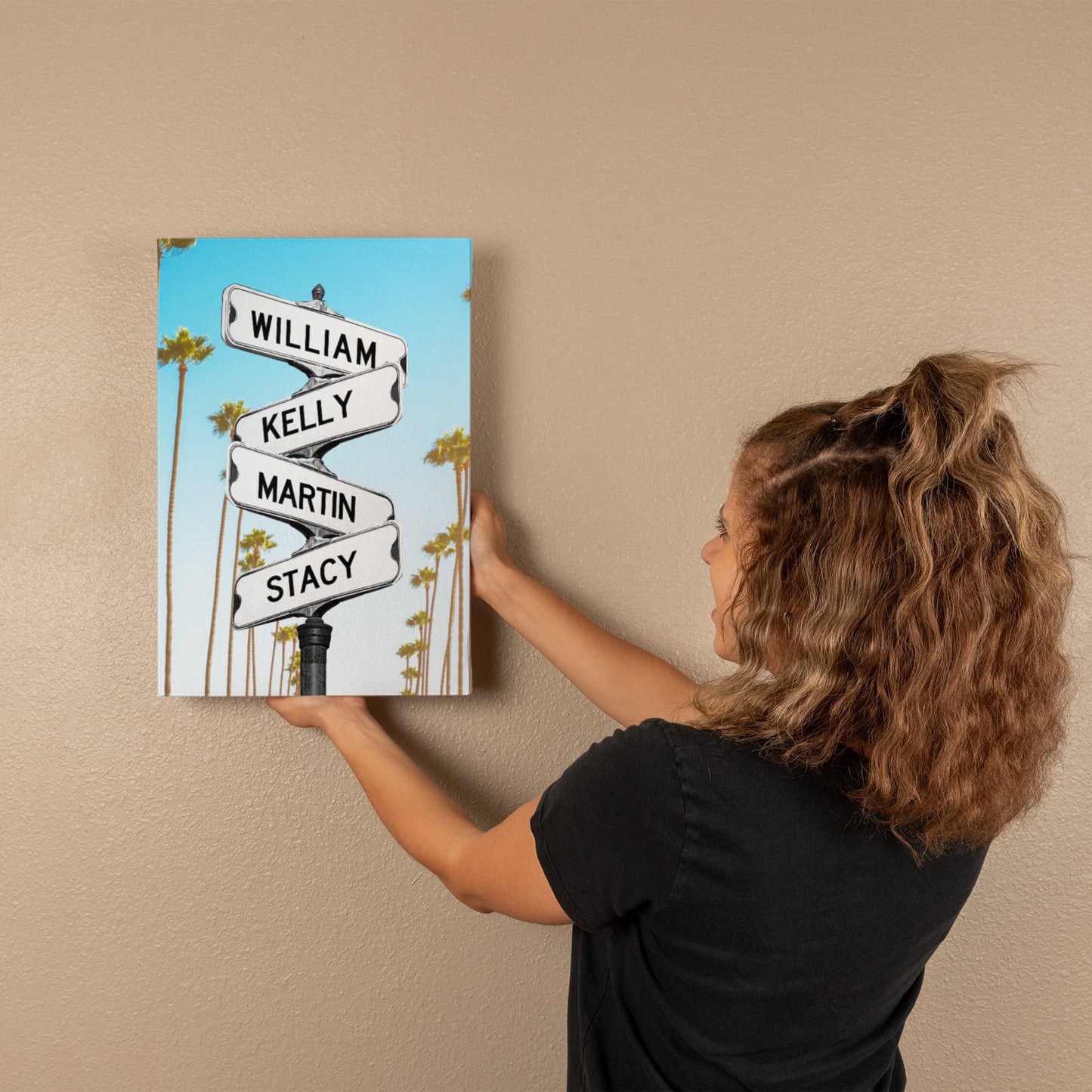 Personalized Family Street Sign