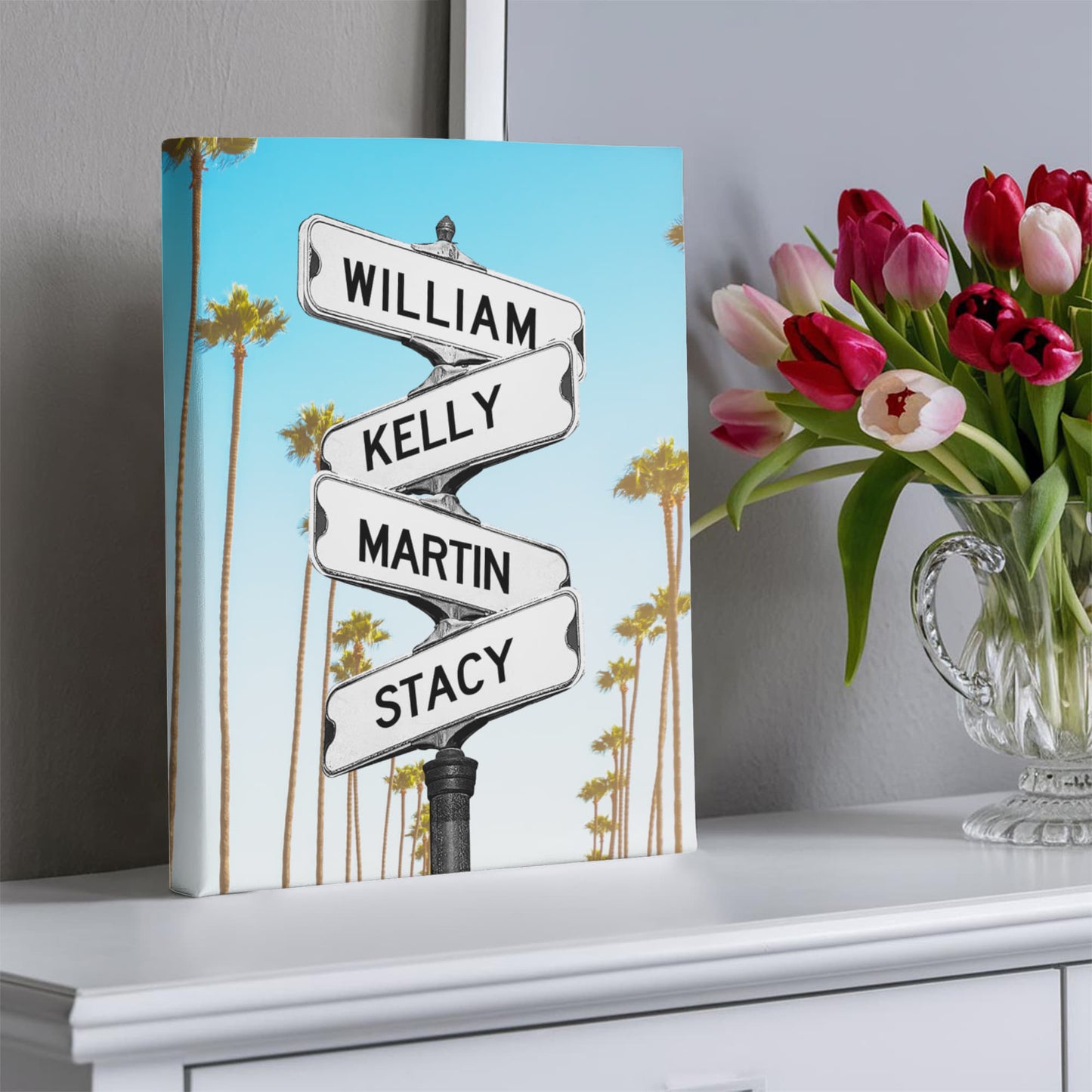 Personalized Family Street Sign
